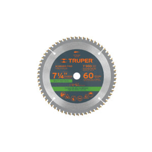 Disco sierra 7-1/4' multimaterial, 60 dientes centro  5/8'